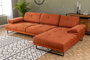 Atelier Del Sofa Mustang Small Right - Naranja